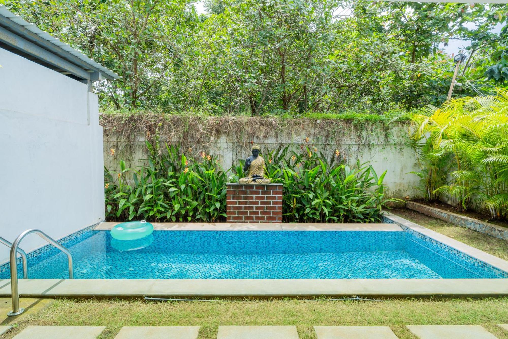 Elivaas 3 Bhk Pvt Pool & Bar - Villa Valerie Oxel Exterior photo