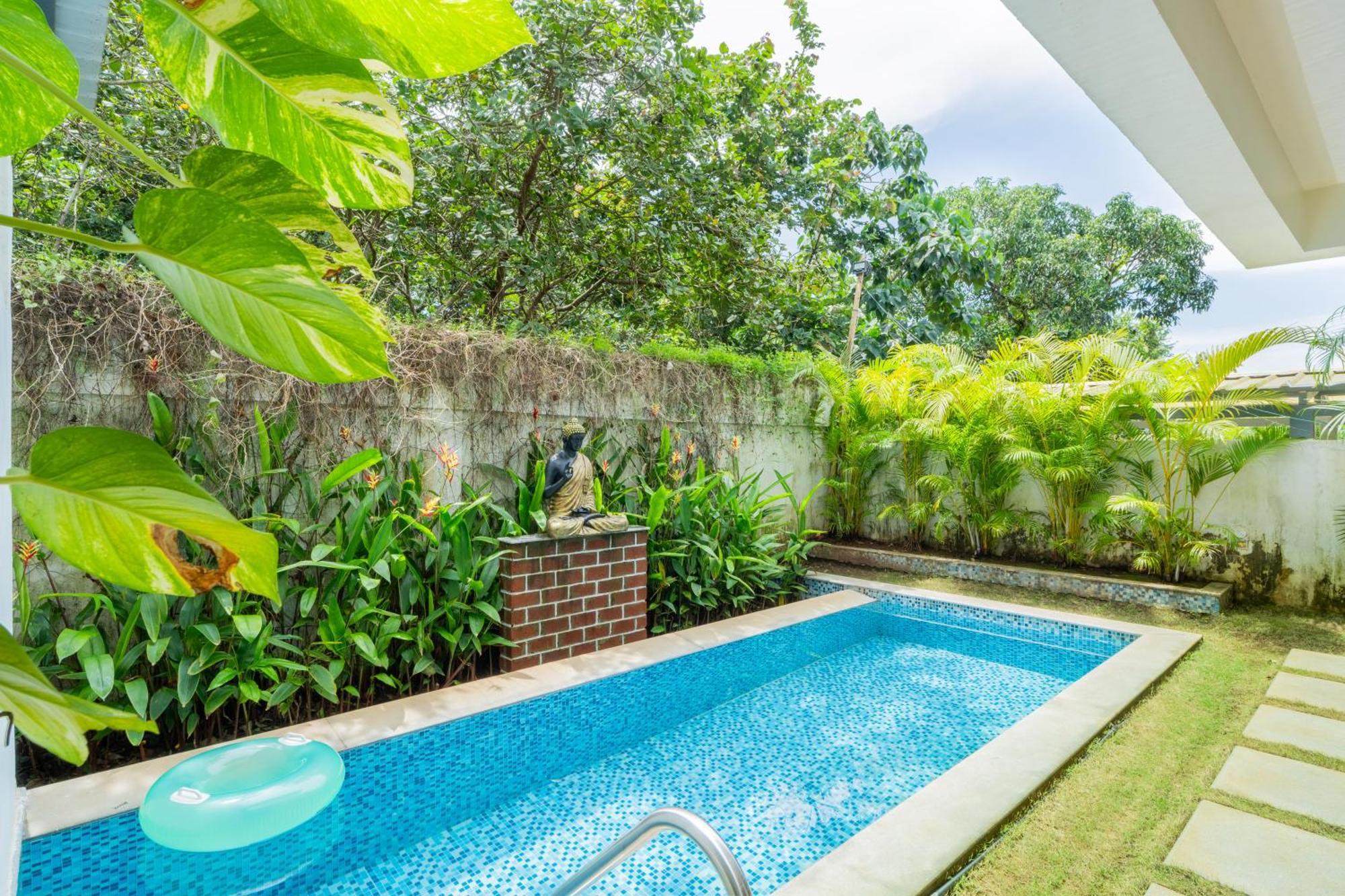 Elivaas 3 Bhk Pvt Pool & Bar - Villa Valerie Oxel Exterior photo