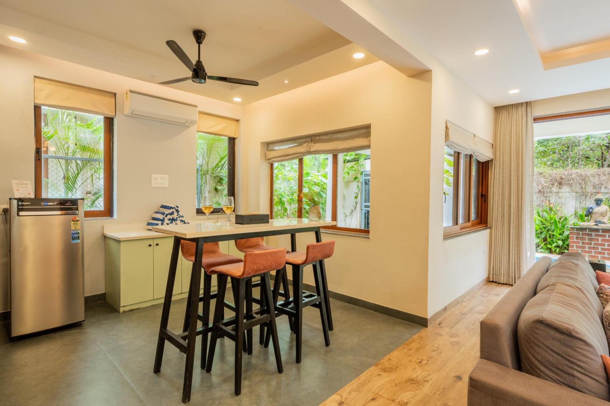 Elivaas 3 Bhk Pvt Pool & Bar - Villa Valerie Oxel Exterior photo